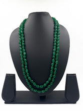 Double Layered Semi Precious Green Jade Beads Necklace | Beads Jewelry For Women